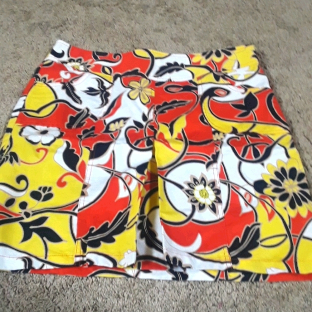 Ann Taylor Floral Skirt